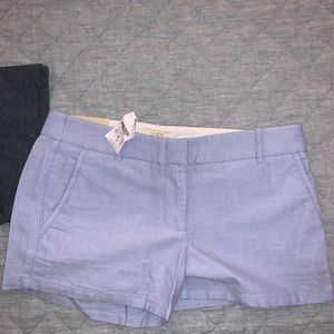 J crew light blue shorts